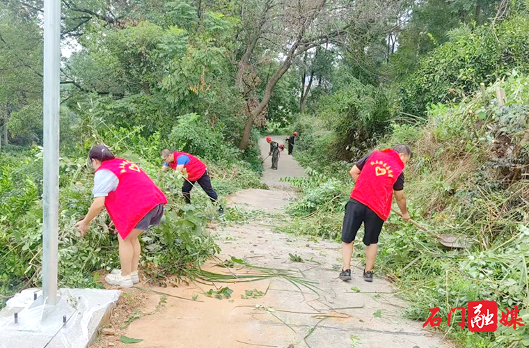 楚江街道红土社区：党群合力清障 确保柑橘运输畅通