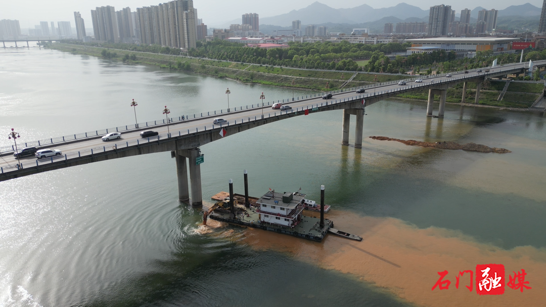 澧水石门至澧县航道建设工程桥梁防撞建设启动