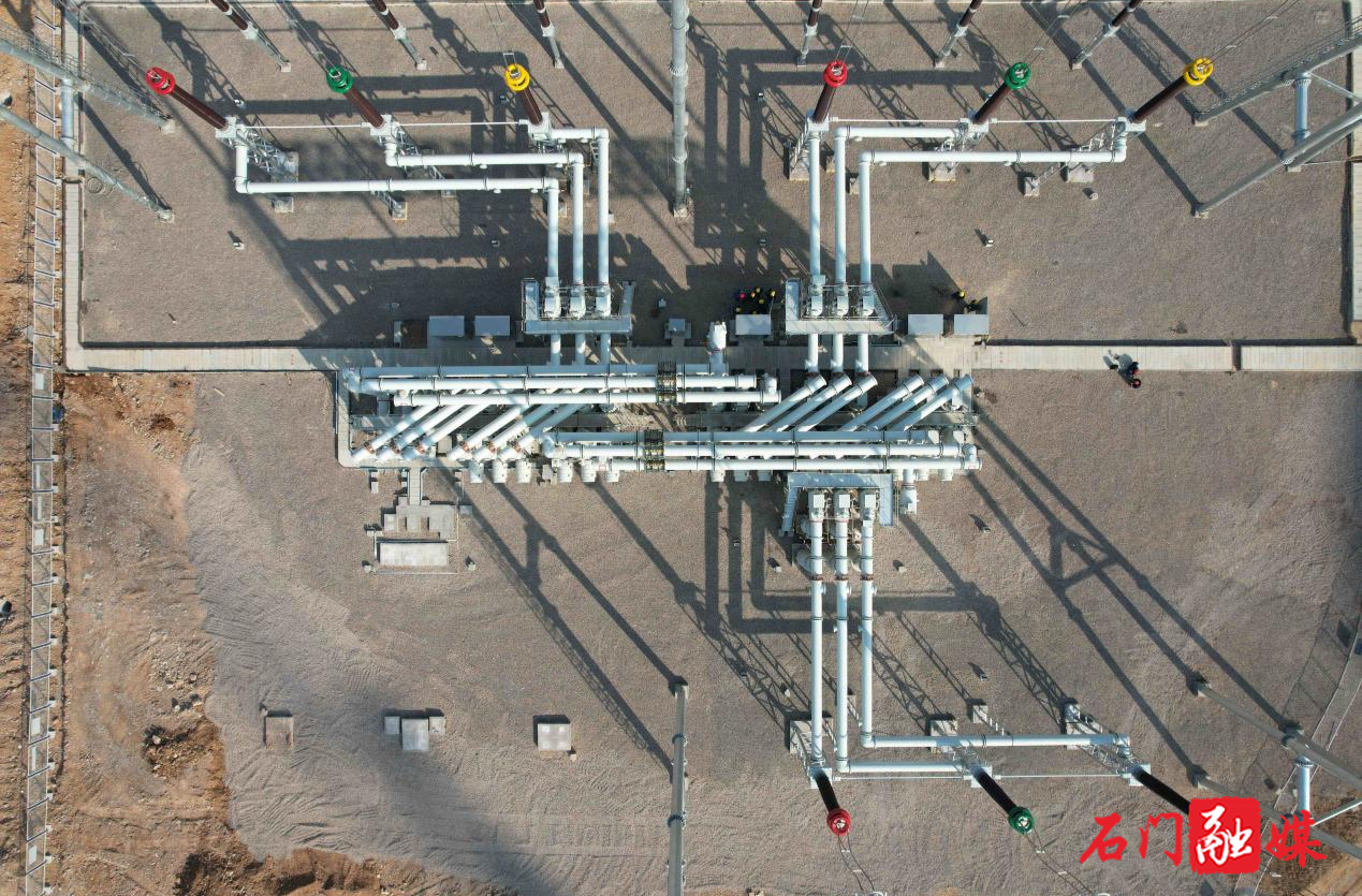 喜讯！陕煤石电公司三期500kV升压站倒送电一次成功！