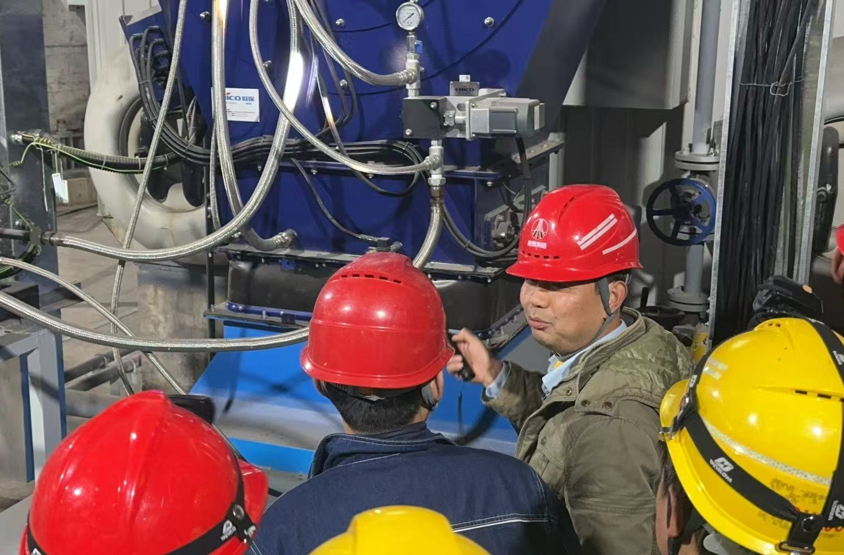 陕煤石门电厂三期：5号机组蒸汽吹扫完成 全力冲刺点火目标