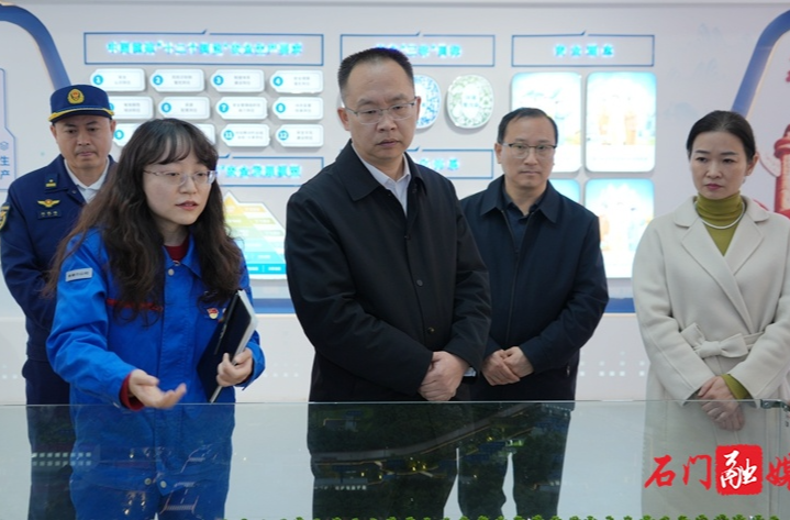 张世田督导检查安全生产工作