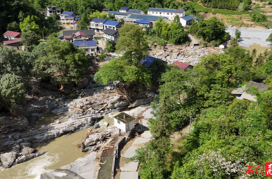 石门县南北镇：灾后重建如火如荼 齐心协力恢复家园