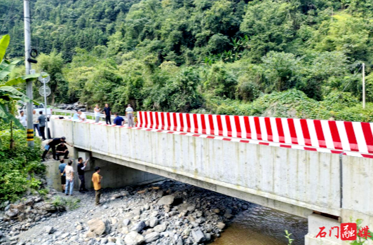 石门县壶瓶山镇：Y477线杨家墩桥完成交竣工检测验收