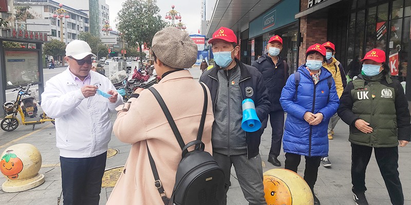 常德石门：抗疫一线有支“银发党员志愿先锋队”